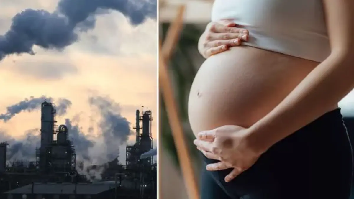 Does air pollution affect fetus?